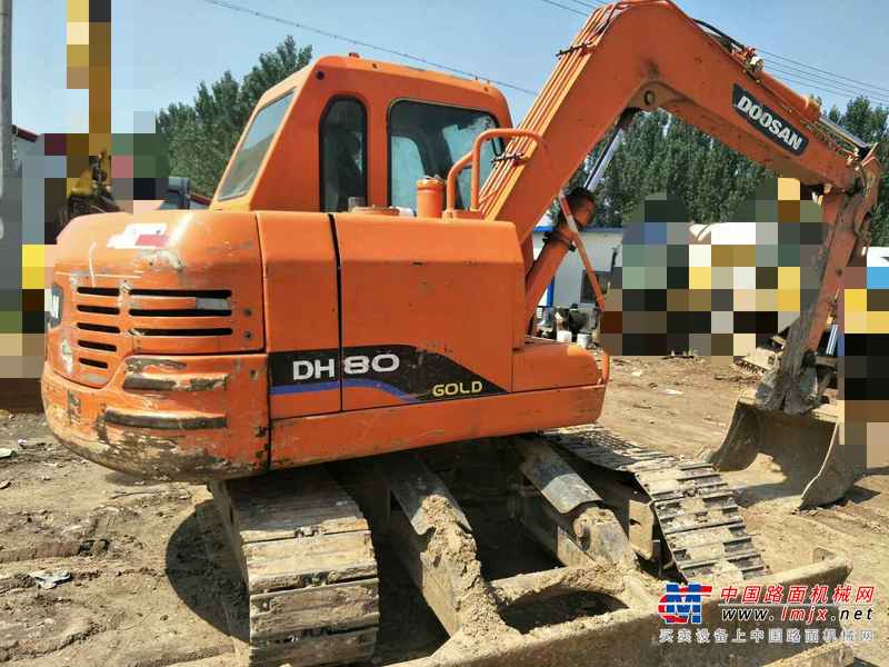 河北出售转让二手12000小时2008年斗山DH80GOLD挖掘机