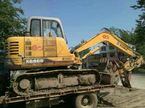 安徽出售转让二手5000小时2013年厦工XG806挖掘机