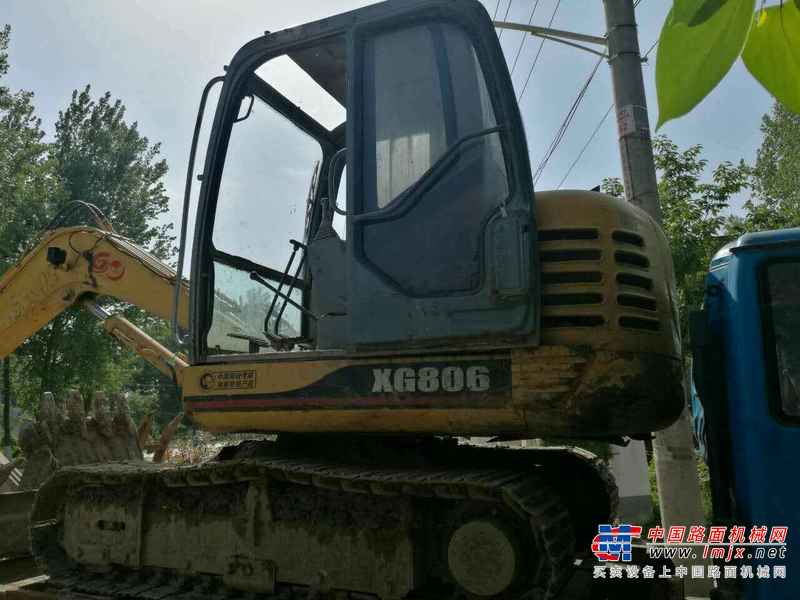 安徽出售转让二手5000小时2013年厦工XG806挖掘机