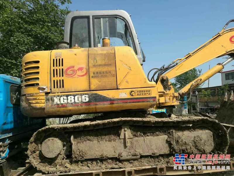安徽出售转让二手5000小时2013年厦工XG806挖掘机