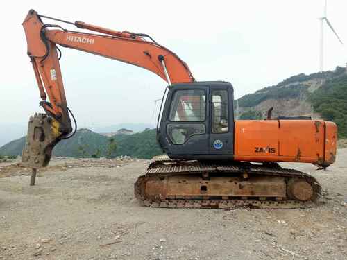 山西出售转让二手15000小时2003年日立EX210挖掘机