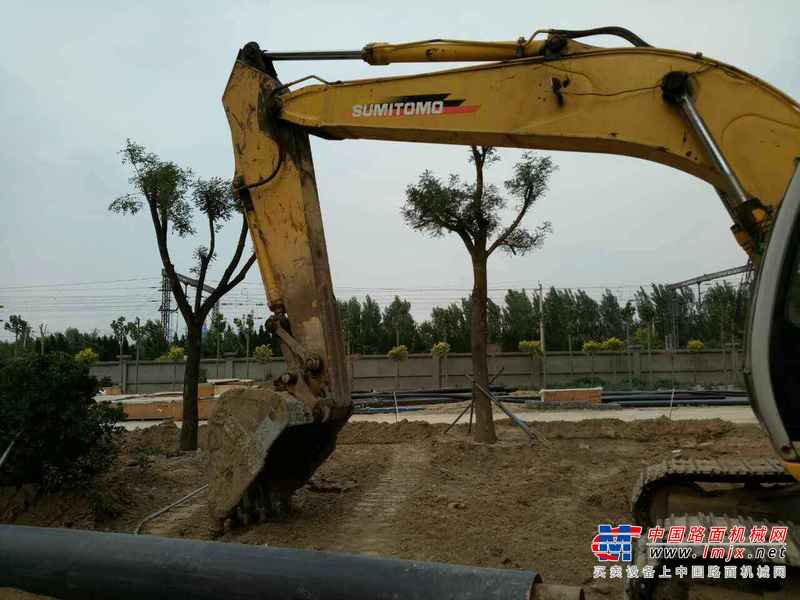 山东出售转让二手5000小时2006年住友SH200A3挖掘机
