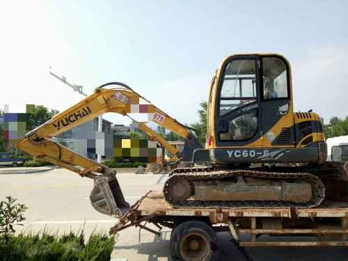 山西出售转让二手2500小时2014年玉柴YC60挖掘机