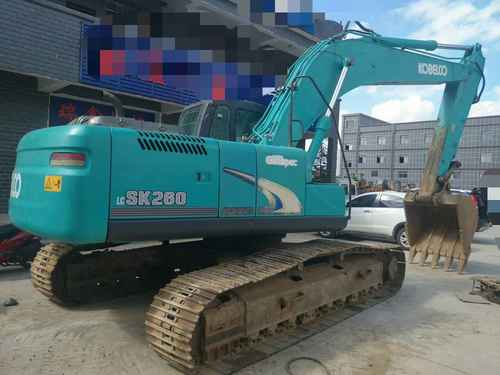 贵州出售转让二手5000小时2011年神钢SK260LC挖掘机