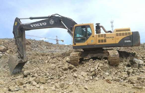 江西出售转让二手8000小时2011年沃尔沃EC460BLC挖掘机