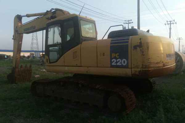 内蒙古出售转让二手9000小时2009年小松PC220挖掘机