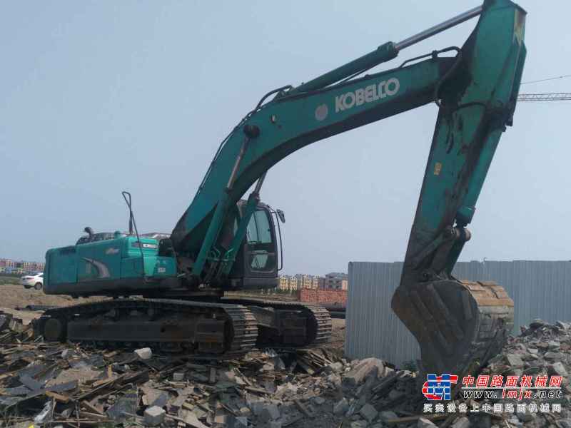 内蒙古出售转让二手10000小时2010年神钢SK350LC挖掘机