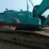 内蒙古出售转让二手8000小时2011年神钢SK350LC挖掘机