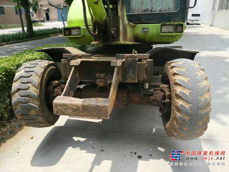 河南出售转让二手9860小时2007年现代轮挖R60W挖掘机