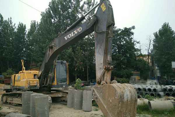 河南出售转让二手11000小时2010年沃尔沃EC210BLC挖掘机