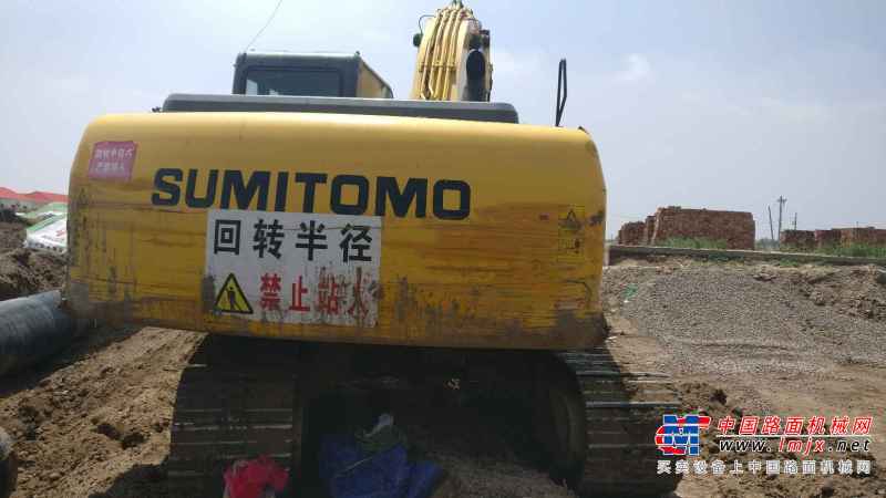 天津出售转让二手20000小时2008年住友SH210挖掘机
