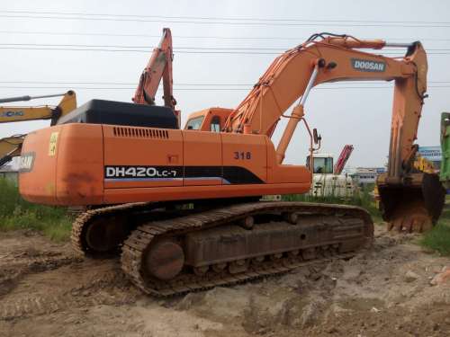 北京出售转让二手2900小时2013年斗山DH420LC挖掘机