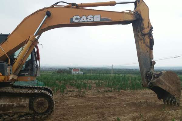陕西出售转让二手4500小时2011年凯斯CX210B挖掘机