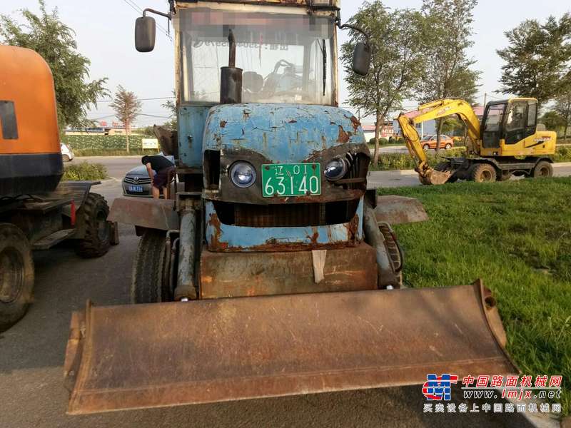 辽宁出售转让二手10000小时2007年愚公机械轮挖YG4挖掘机
