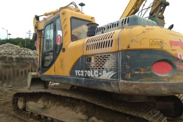 山西出售转让二手9500小时2009年玉柴YC240LC挖掘机