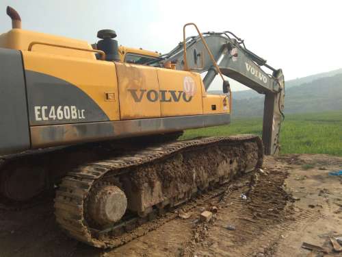 山西出售转让二手8000小时2011年沃尔沃EC460BLC挖掘机