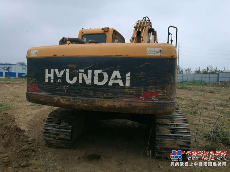河南出售转让二手7680小时2011年现代R225LC挖掘机