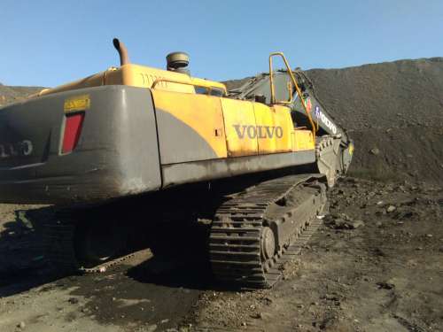 山西出售转让二手8000小时2012年沃尔沃EC460BLC挖掘机