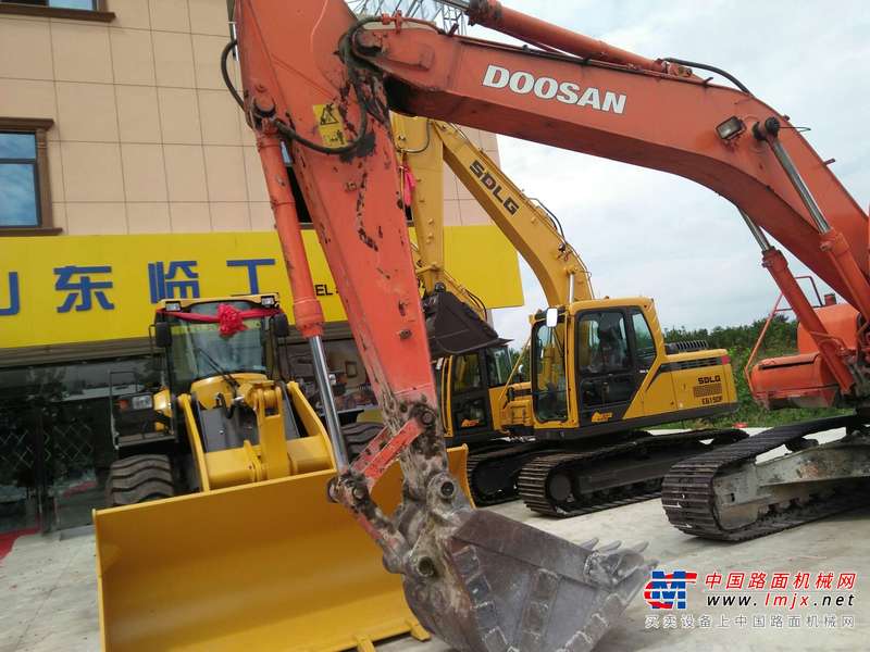 陕西出售转让二手7000小时2008年斗山DH220LC挖掘机