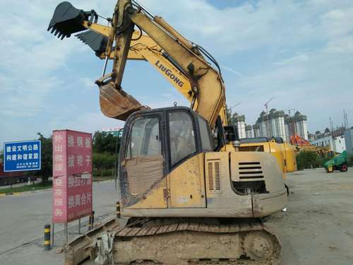 陕西出售转让二手5000小时2008年柳工CLG908C挖掘机