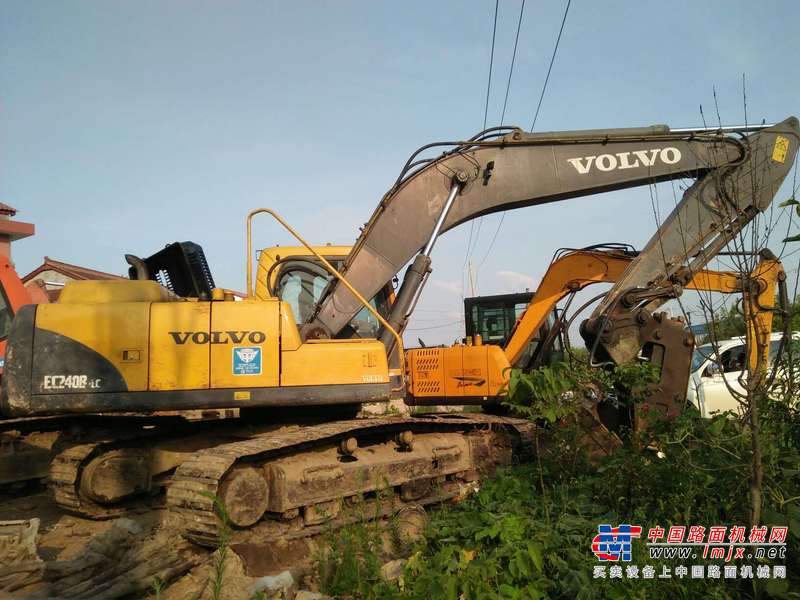 陕西出售转让二手10000小时2008年沃尔沃EC210BLC挖掘机