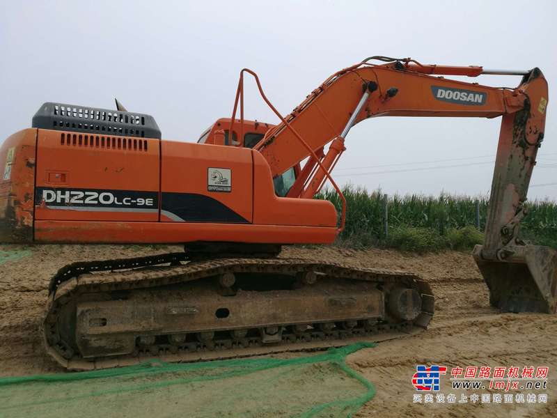 河南出售转让二手6580小时2012年斗山DH220LC挖掘机