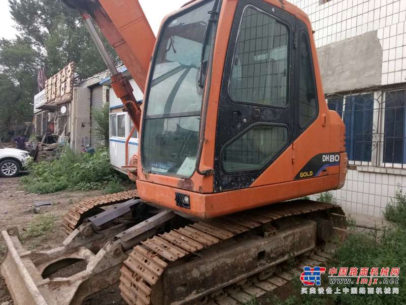 辽宁出售转让二手6000小时2010年斗山DH80GOLD挖掘机