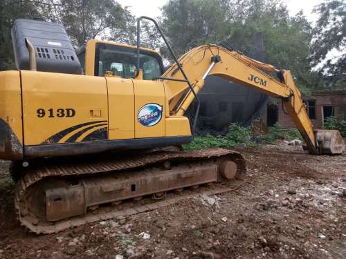 辽宁出售转让二手4500小时2012年山重建机JCM913D挖掘机