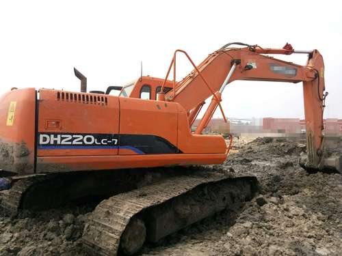 辽宁出售转让二手4500小时2007年斗山DH225LC挖掘机