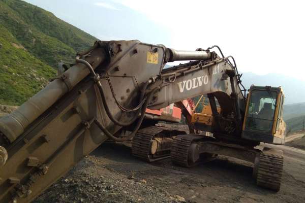 山西出售转让二手10000小时2012年沃尔沃EC460BLC挖掘机