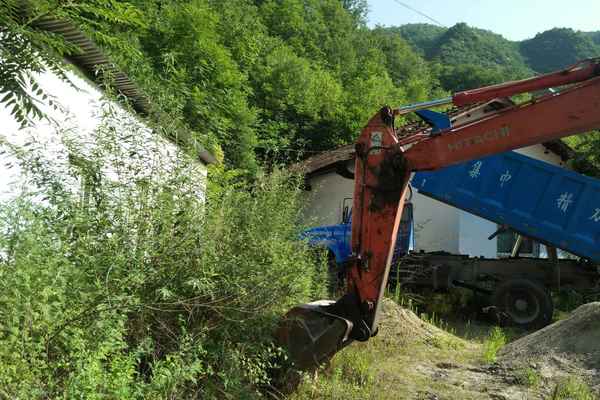 陕西出售转让二手8000小时2008年日立EX70挖掘机