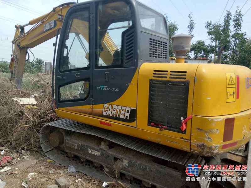辽宁出售转让二手7000小时2010年卡特重工CT80挖掘机