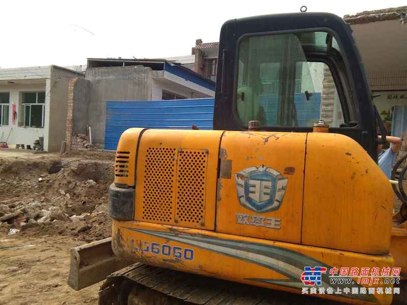 山西出售转让二手8000小时2007年龙工LG6060D挖掘机