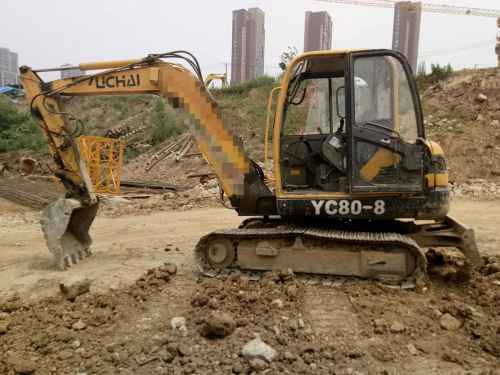 辽宁出售转让二手7000小时2010年玉柴YC60挖掘机