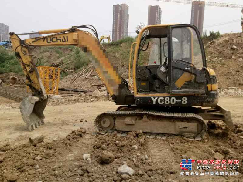 辽宁出售转让二手7000小时2010年玉柴YC60挖掘机