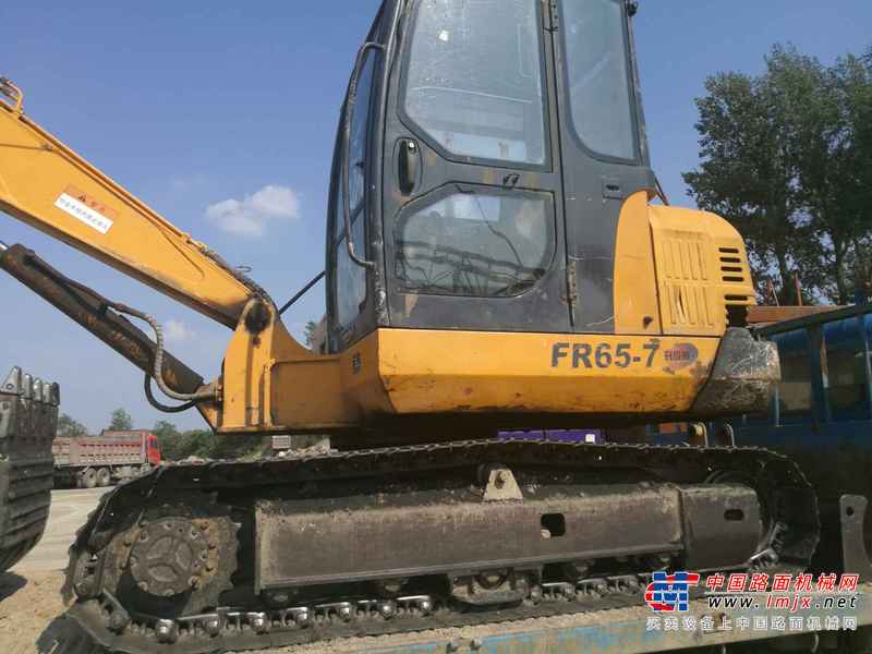 河南出售转让二手7680小时2010年福田雷沃FR65挖掘机