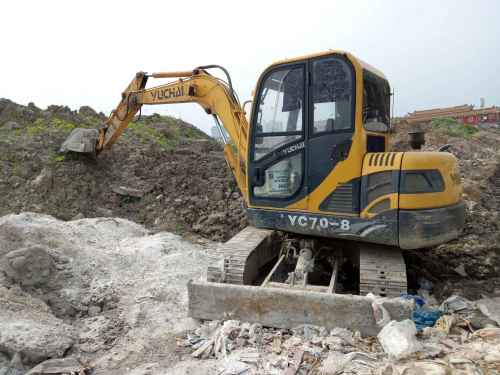 安徽出售转让二手3200小时2013年玉柴YC60挖掘机