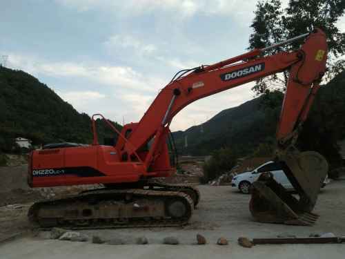 陕西出售转让二手2000小时2009年斗山DH220LC挖掘机