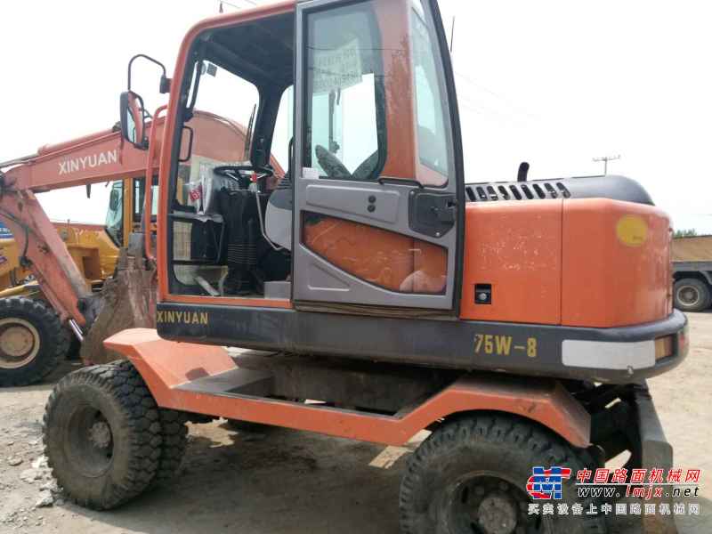 辽宁出售转让二手3000小时2013年新源机械XY75W挖掘机