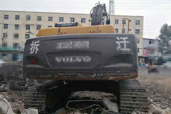河南出售转让二手12000小时2005年沃尔沃EC210B挖掘机
