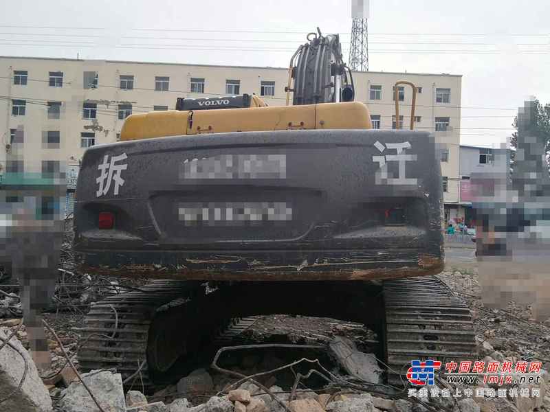 河南出售转让二手12000小时2005年沃尔沃EC210B挖掘机