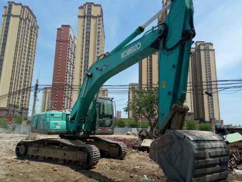 辽宁出售转让二手9800小时2010年神钢SK250挖掘机