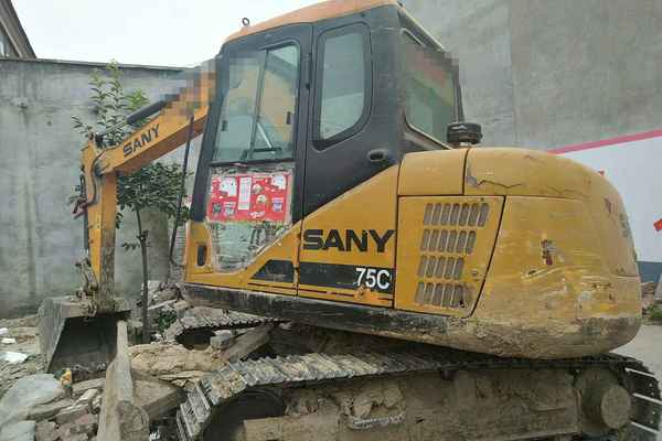 河南出售转让二手7000小时2011年三一重工SY75C挖掘机
