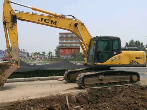 河南出售转让二手6700小时2010年山重建机JCM922D挖掘机