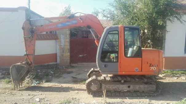内蒙古出售转让二手11800小时2010年日立EX70挖掘机