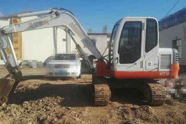 内蒙古出售转让二手5000小时2010年愚公机械WY70挖掘机