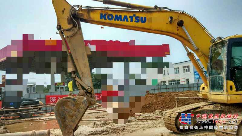 河北出售转让二手6400小时2009年小松PC200挖掘机