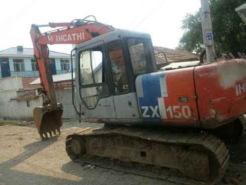 黑龙江出售转让二手10000小时2003年日立EX120挖掘机