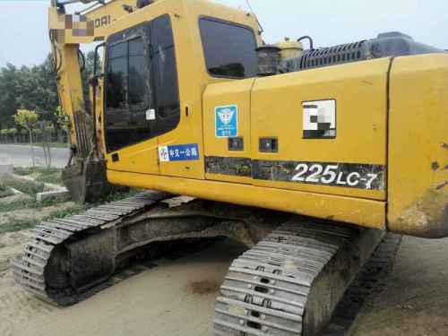 辽宁出售转让二手7000小时2008年现代R225LC挖掘机
