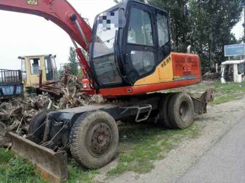 辽宁出售转让二手6000小时2011年恒特重工轮挖HTL100A挖掘机
